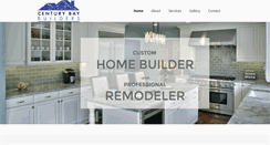 Desktop Screenshot of centurybaybuilders.com